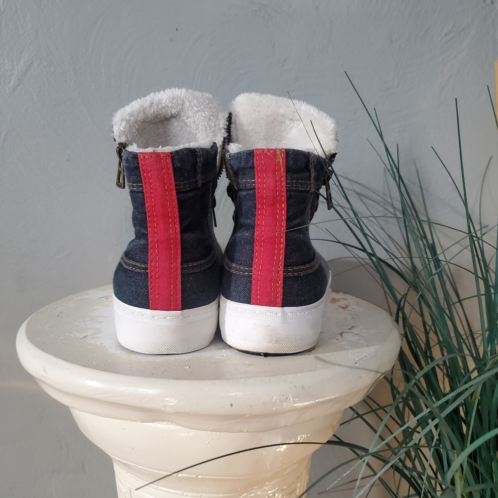 👟 Insulated Blue jean shoes - Picture 4 of 5